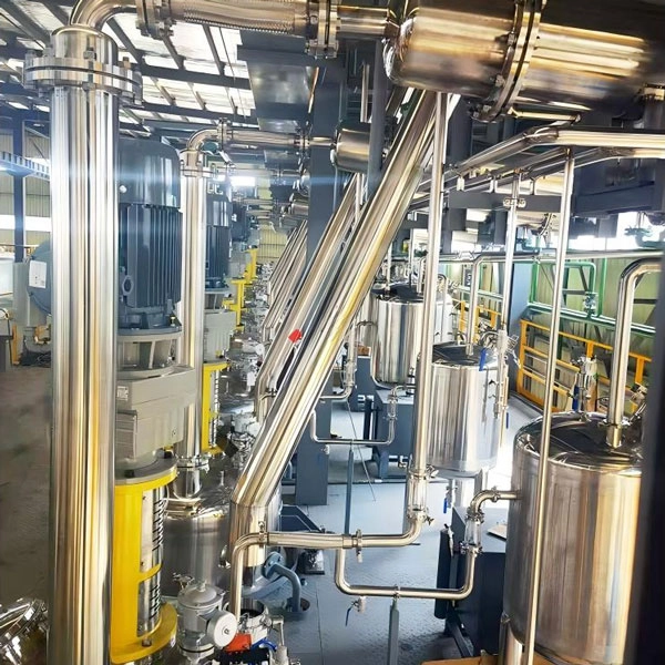 Equipo completo de l&iacute;nea de producci&oacute;n de resina