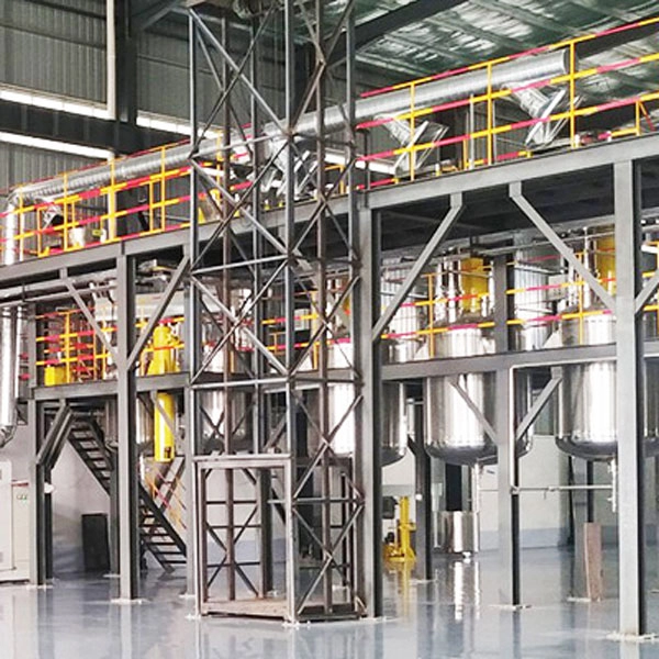 L&iacute;nea de producci&oacute;n de pintura arquitect&oacute;nica a base de agua
