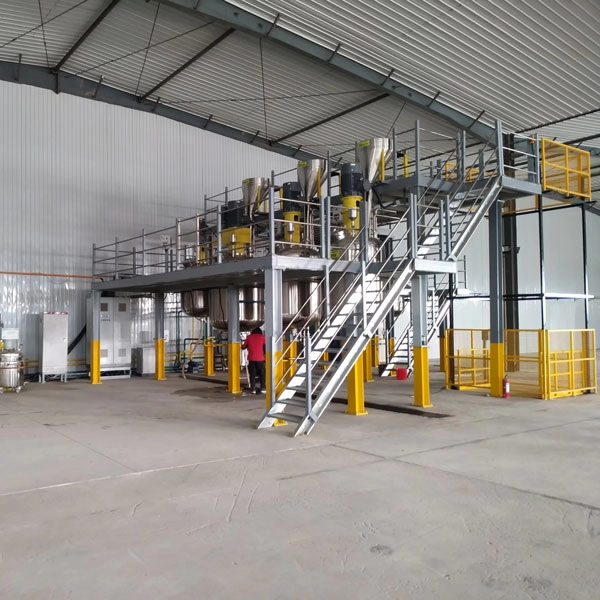 L&iacute;nea de producci&oacute;n completa de pintura industrial a base de agua
