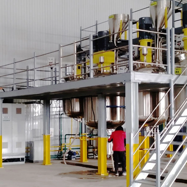 L&iacute;nea de producci&oacute;n completa de pintura industrial a base de agua